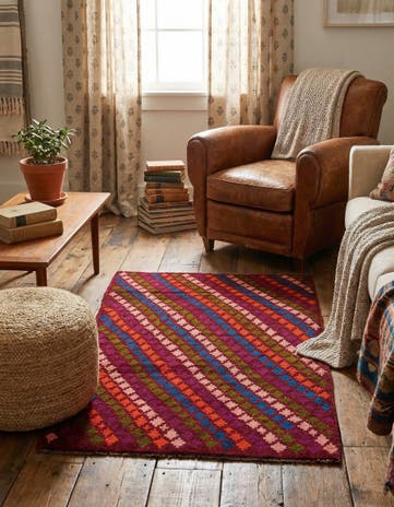 3' 1 x 4' 10 Hand Knotted Balouch Wool Rug