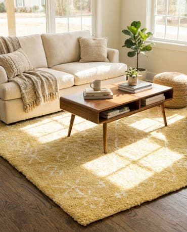  5' x 8' Moroccan Shag Rug