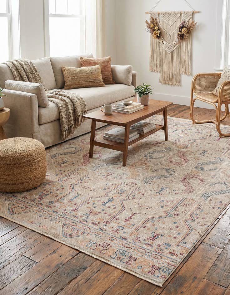 Detail image of 7' 10 x 9' 8 Deepa Rug