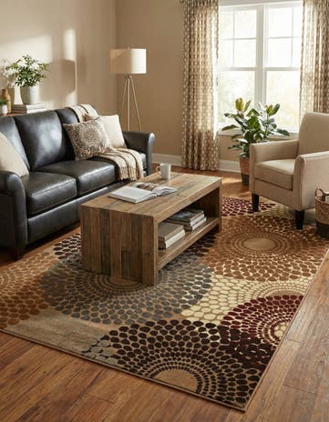 9' x 12' Coffee Shop Rug