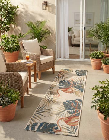 2' x 7' 10 Easy-Clean Baja Indoor / Outdoor Runner Rug