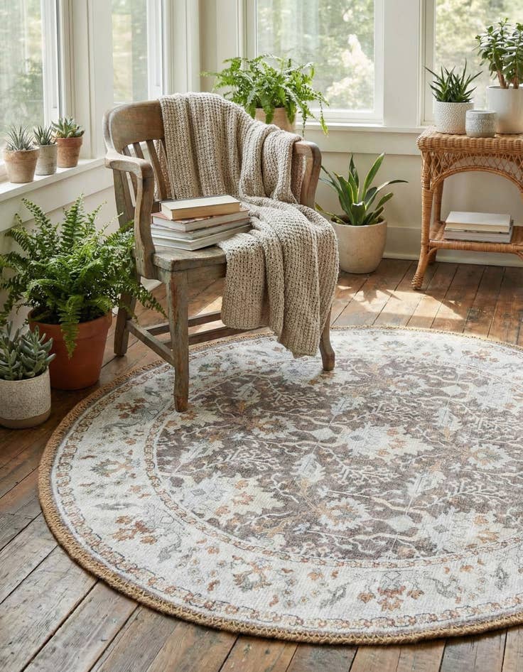 Detail image of 2' x 2' Timeless Round Rug