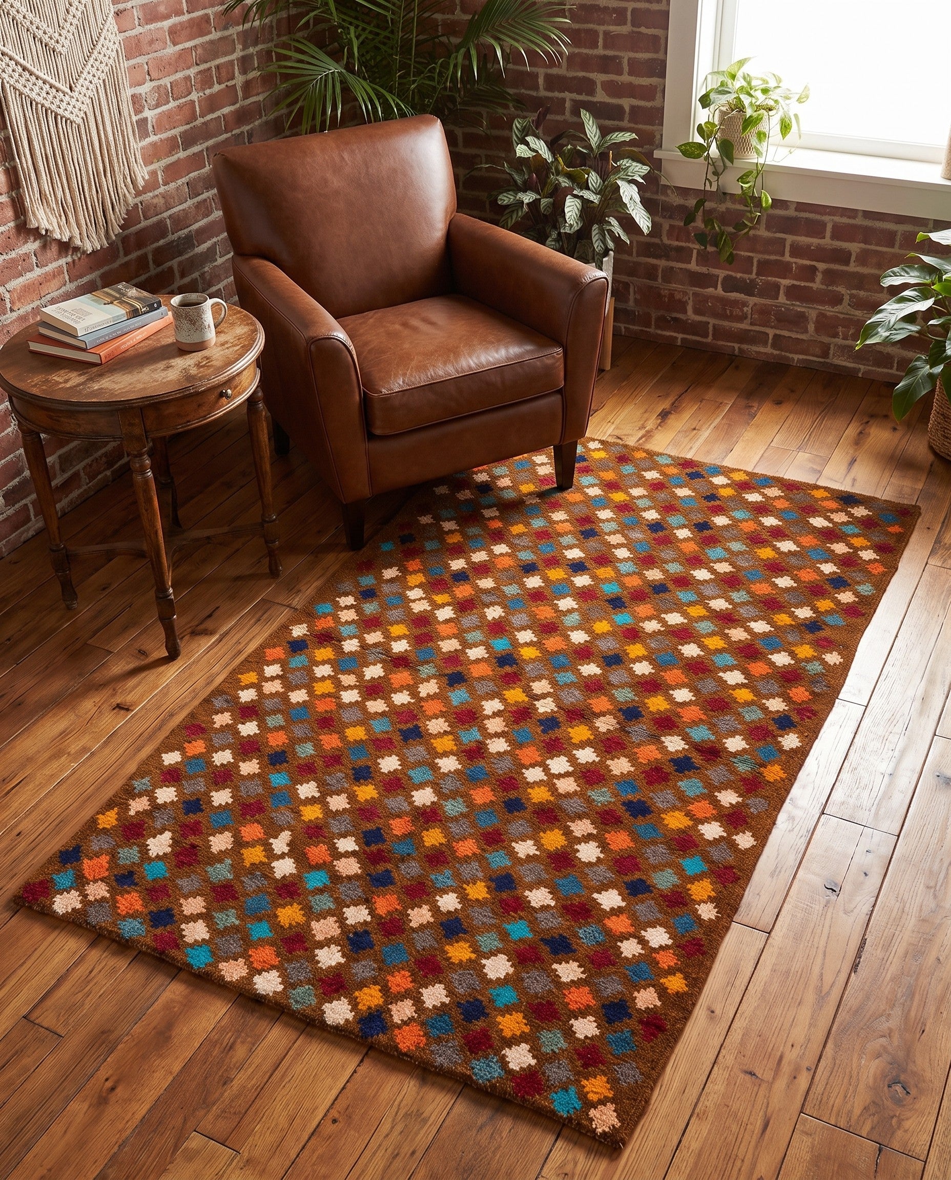 3' 8 x 6' Hand Knotted Balouch Wool Rug
