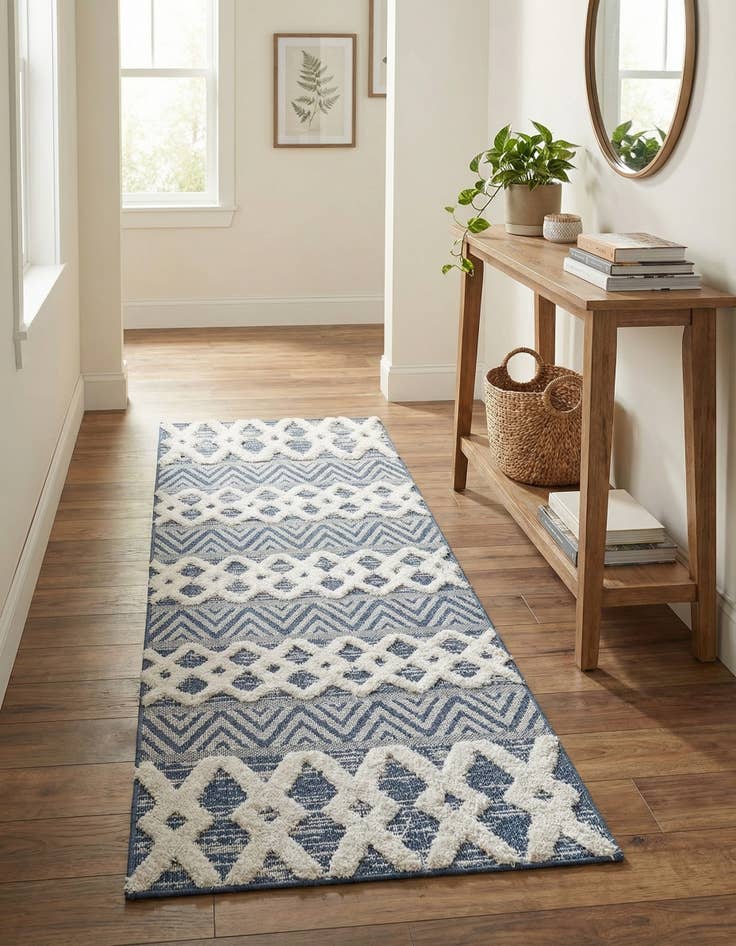 Detail image of 2' 3 x 6' Sabrina Soto Casa Valencia Runner Rug