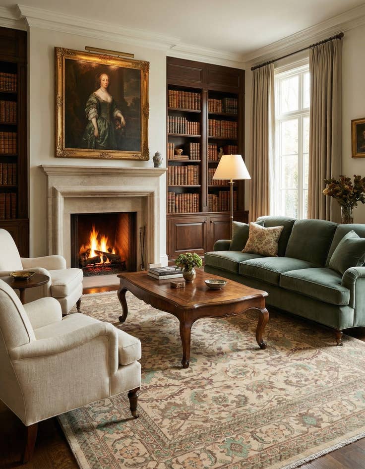 Detail image of  8' 3 x 10' 2  Hand Knotted Tabriz Oriental Wool Rug