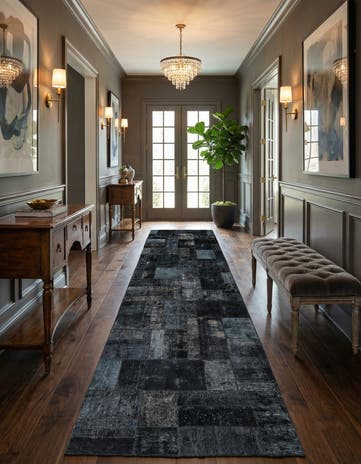 5' 1 x 15' 2 Hand Knotted Ultra Vintage Persian Wool Runner Rug