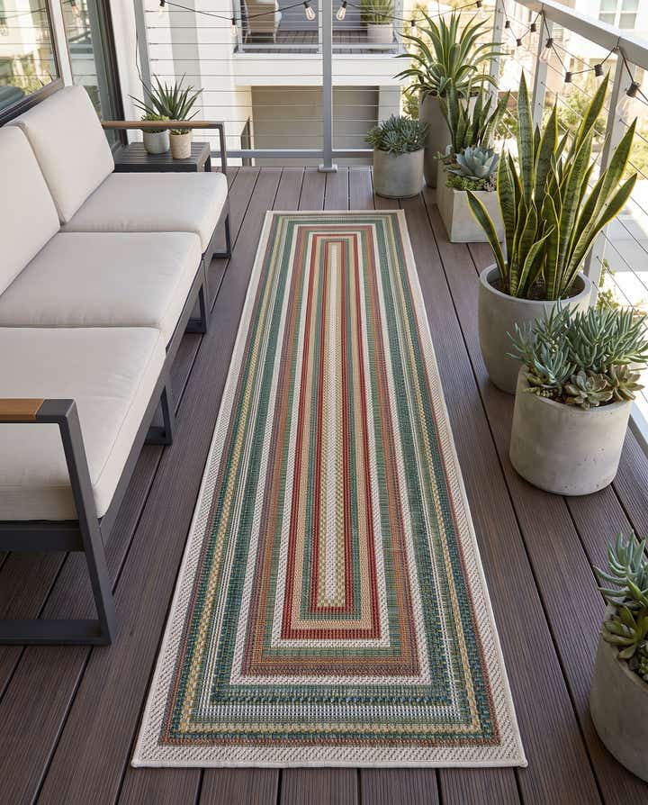 2' x 7' 10 Easy-Clean Baja Indoor / Outdoor Runner Rug
