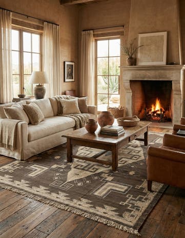 10' x 14' 2 Hand Knotted Darya Wool Rug