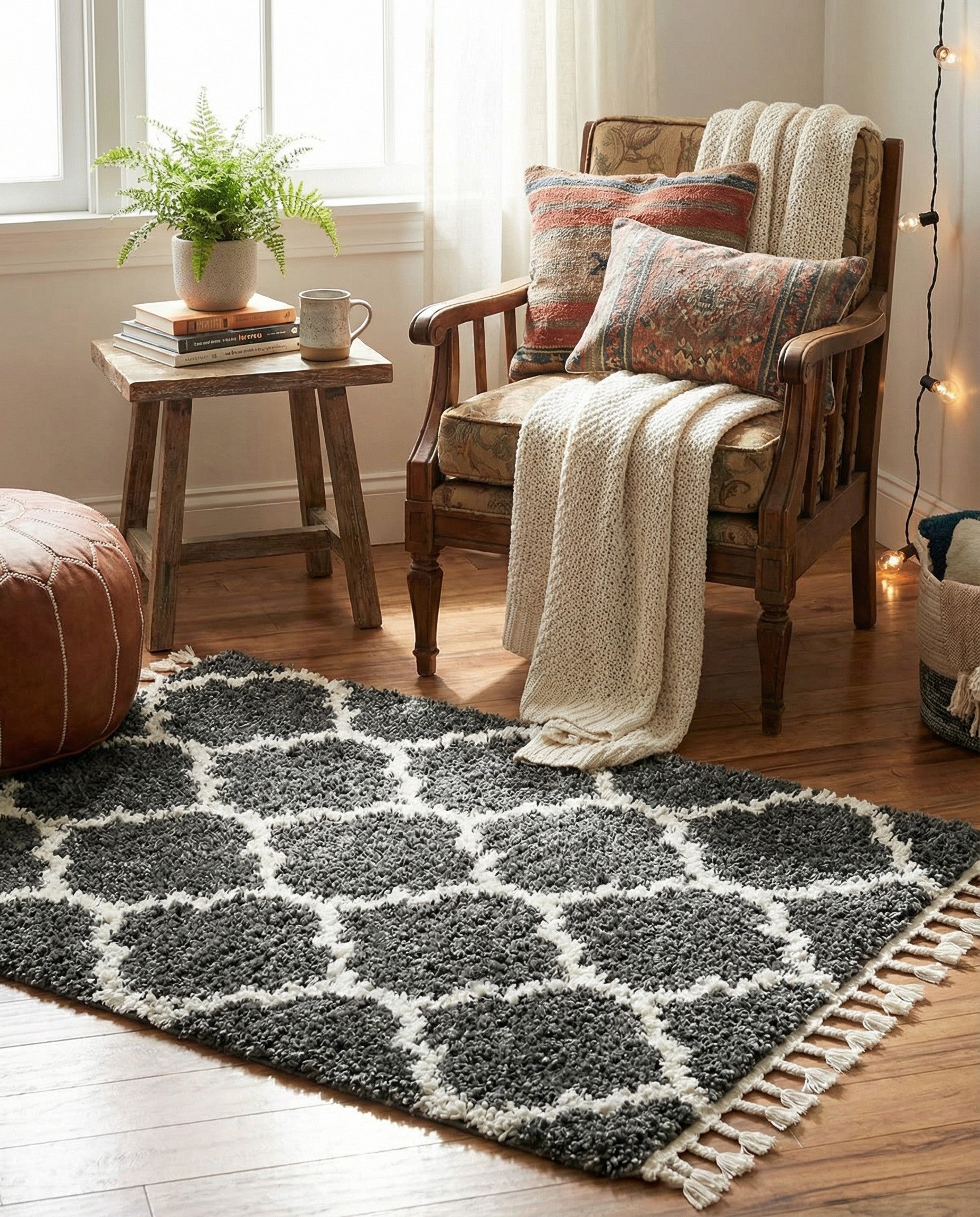  2' 2 x 3' Athena Shag Rug