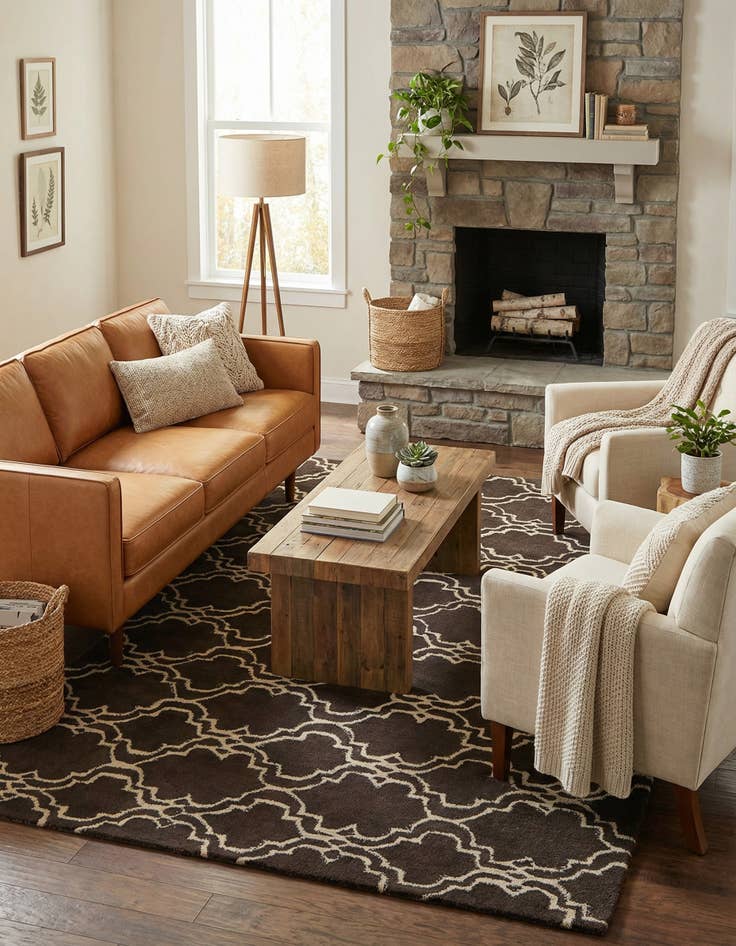 Detail image of 5' x 8' Luna Rug