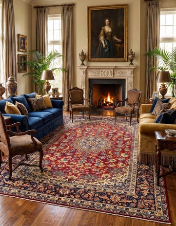 9' 10 x 15' 3 Najafabad Wool Rug