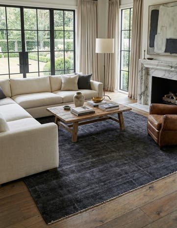 8' 10 x 11' 5 Hand Knotted Ultra Vintage Persian Wool Rug