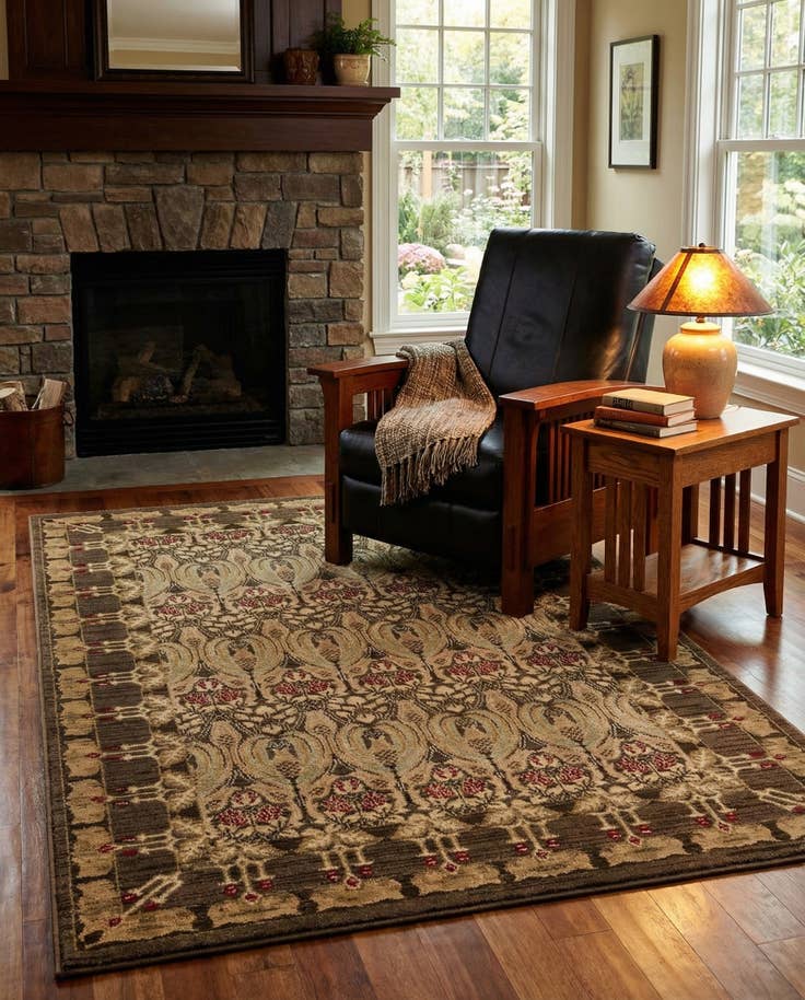 Detail image of 4' 1 x 6' 1 Chelsea Rug