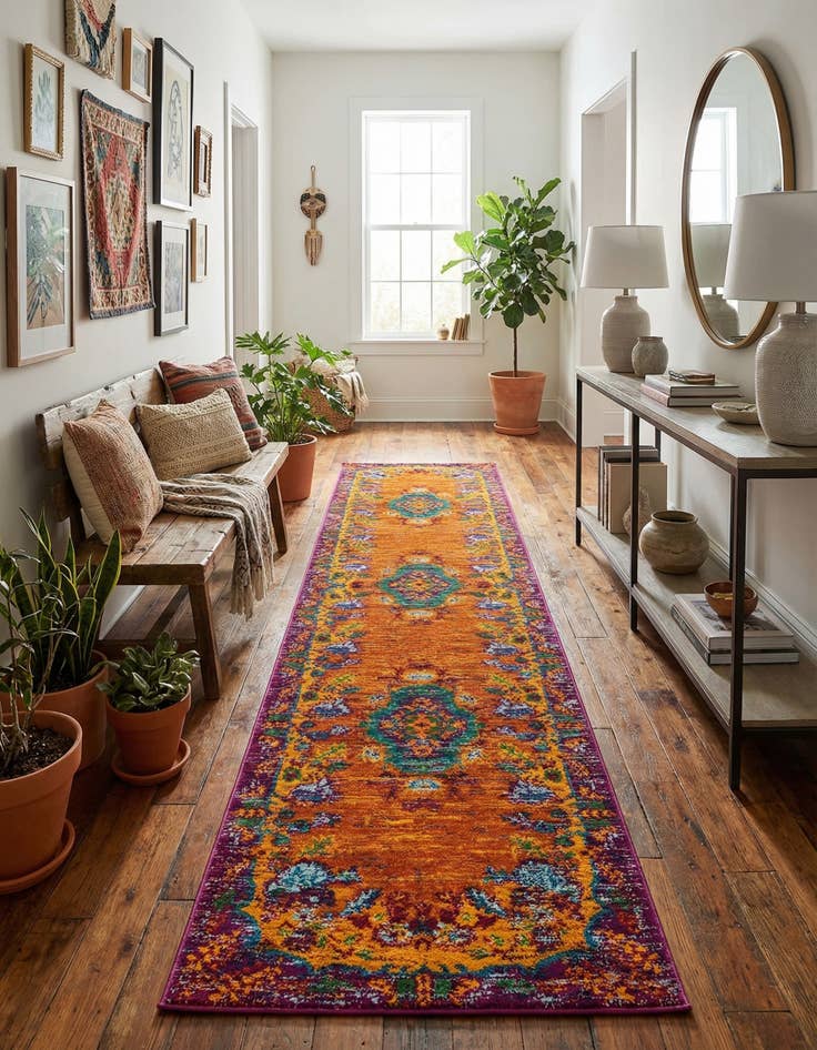 Detail image of  2' 7 x 12' Calypso Runner Rug