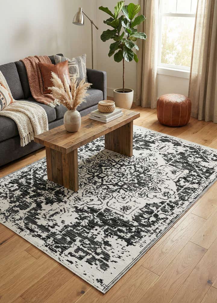5' x 8' Easy-Clean Vista Breeze Indoor / Outdoor Rug