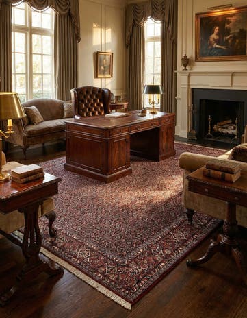 6' 8 x 9' 9 Bidjar Wool Rug