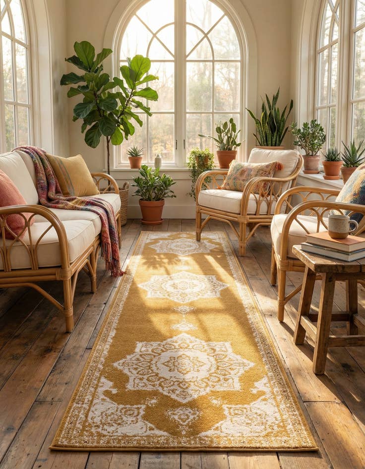 Detail image of  2' 7 x 10' Eden Runner Rug