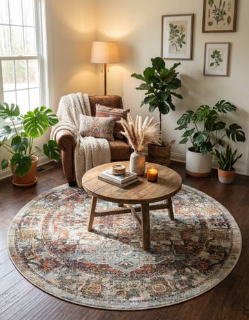 6' x 6' Isabella Round Rug