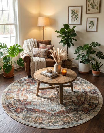 6' x 6' Isabella Round Rug