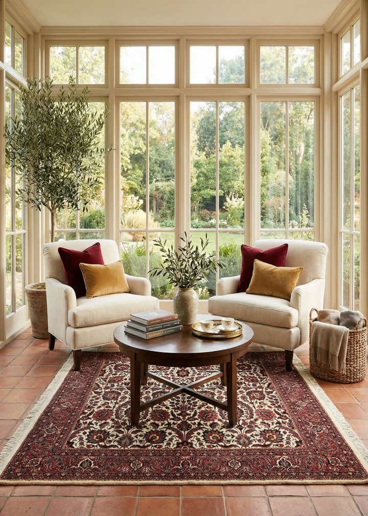 4' 10 x 5' 6 Bidjar Square Rug
