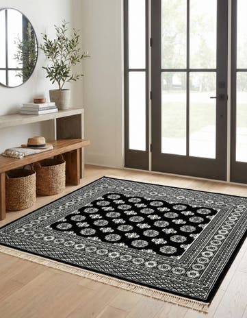 6' x 6' Bokhara Square Rug