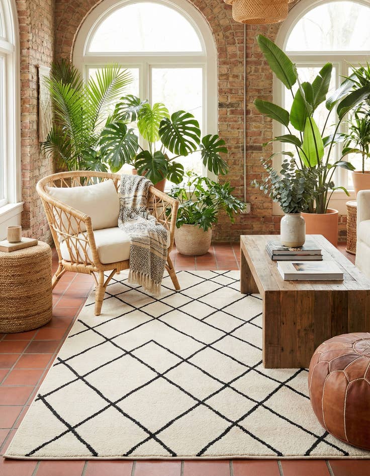 Detail image of 7' 10 x 10' Milano Rug