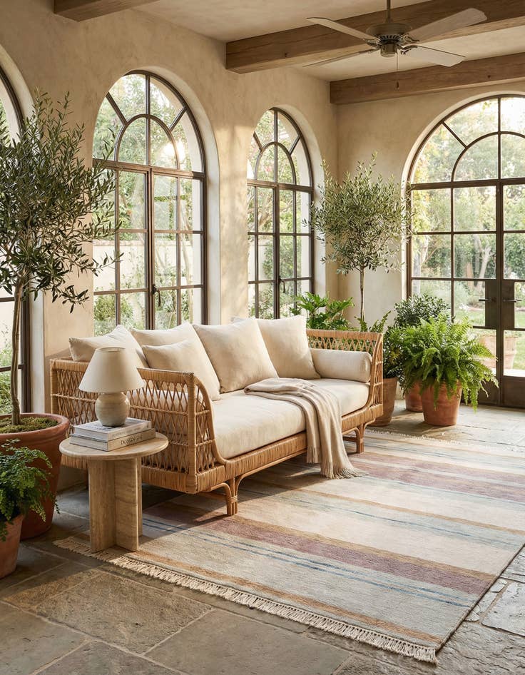 Detail image of 4' x 5' 11 Darya Rug