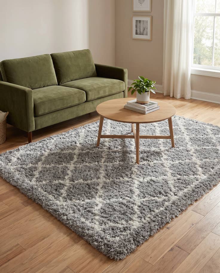 Detail image of 5' x 8' Infinity Shag Rug