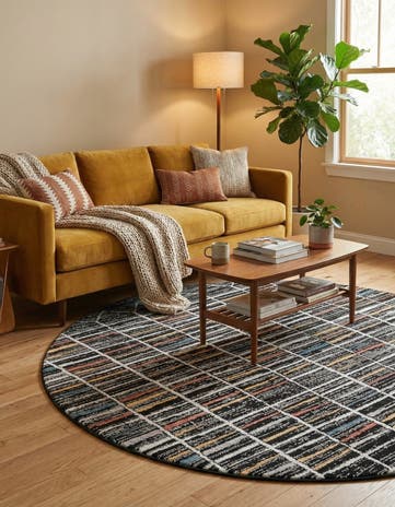 7' x 7' Aramis Round Rug