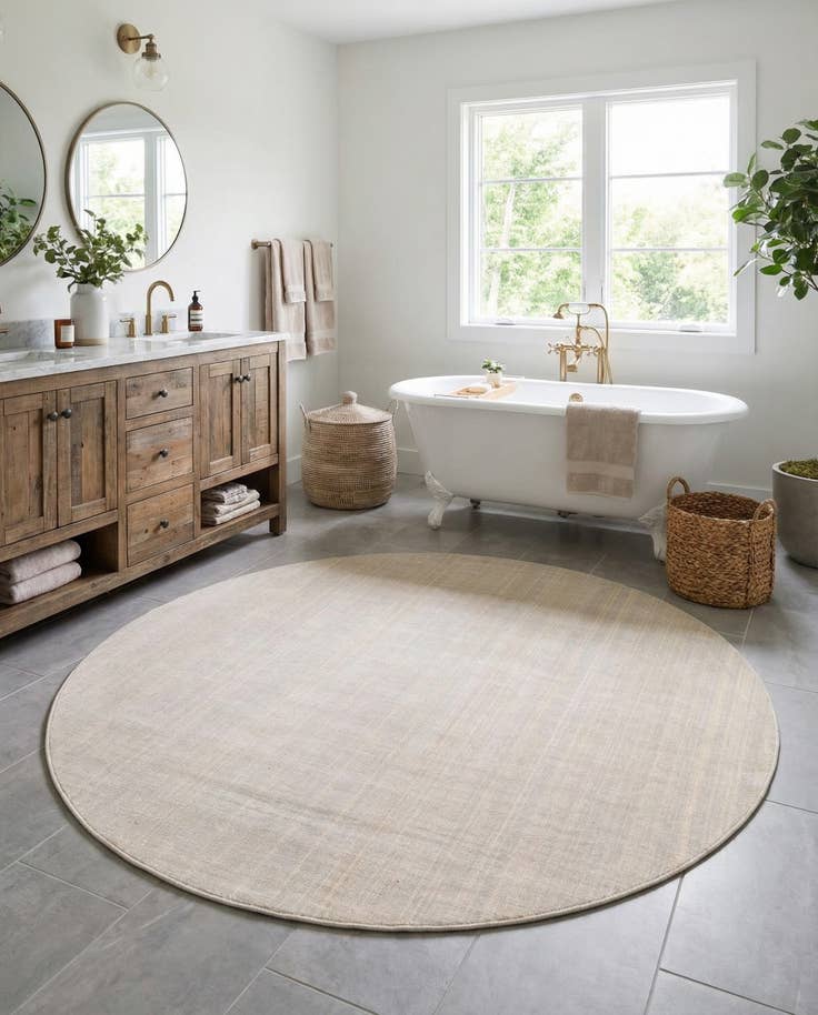 Detail image of 245cm x 245cm Tribeca Round Rug