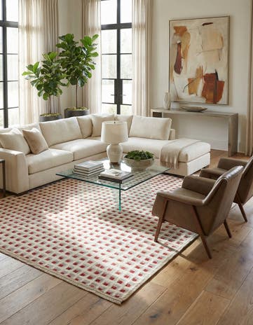 8' 1 x 10' 1 Hand Knotted Darya Wool Rug