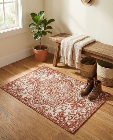  2' x 3'  Easy-Clean Jill Zarin Dubai Indoor / Outdoor Rug