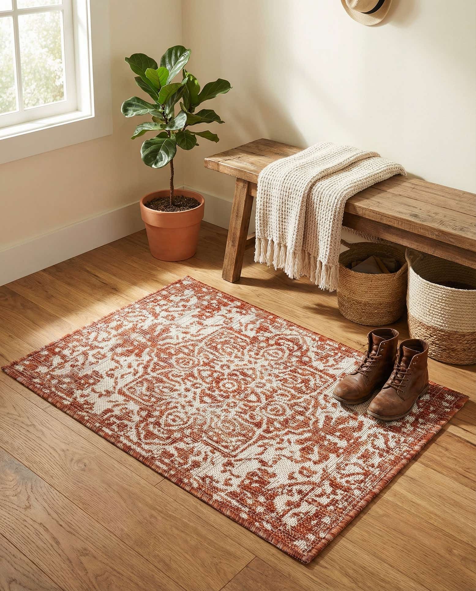 2' x 3' Easy-Clean Jill Zarin Dubai Indoor / Outdoor Rug