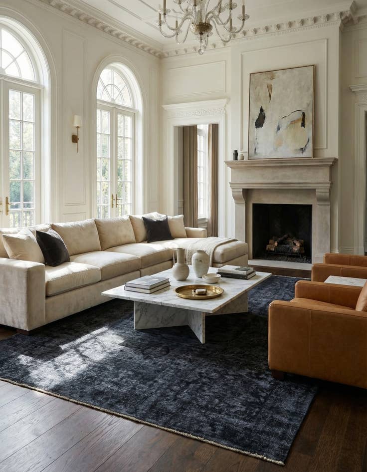 Detail image of 9' x 11' 2  Hand Knotted Ultra Vintage Persian Wool Rug