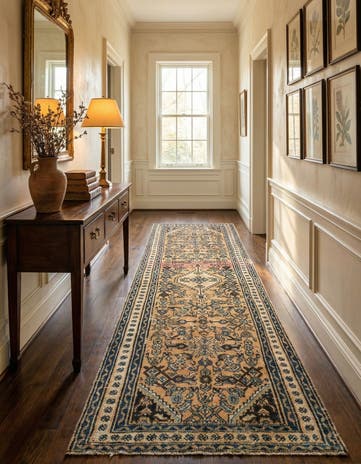3' 2 x 10' Hamedan Runner Rug