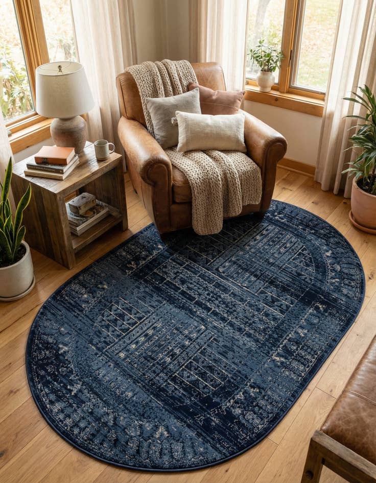 Detail image of 3' 3 x 5' 3 Georgetown Oval Rug