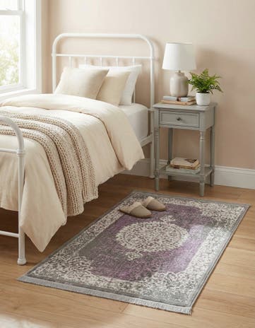 Purple Modern Classical Rug
