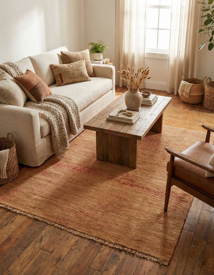 Detail image of  4' x 6' 4  Hand Knotted Modern Ziegler Rug