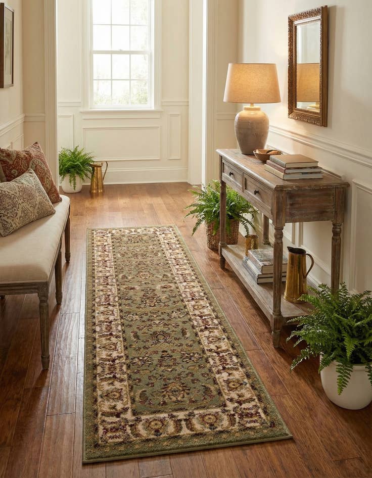 Detail image of 2' x 8' Classic Agra Runner Rug