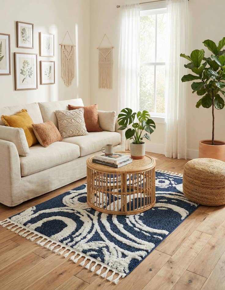 Detail image of  4' x 6' Boho Rug