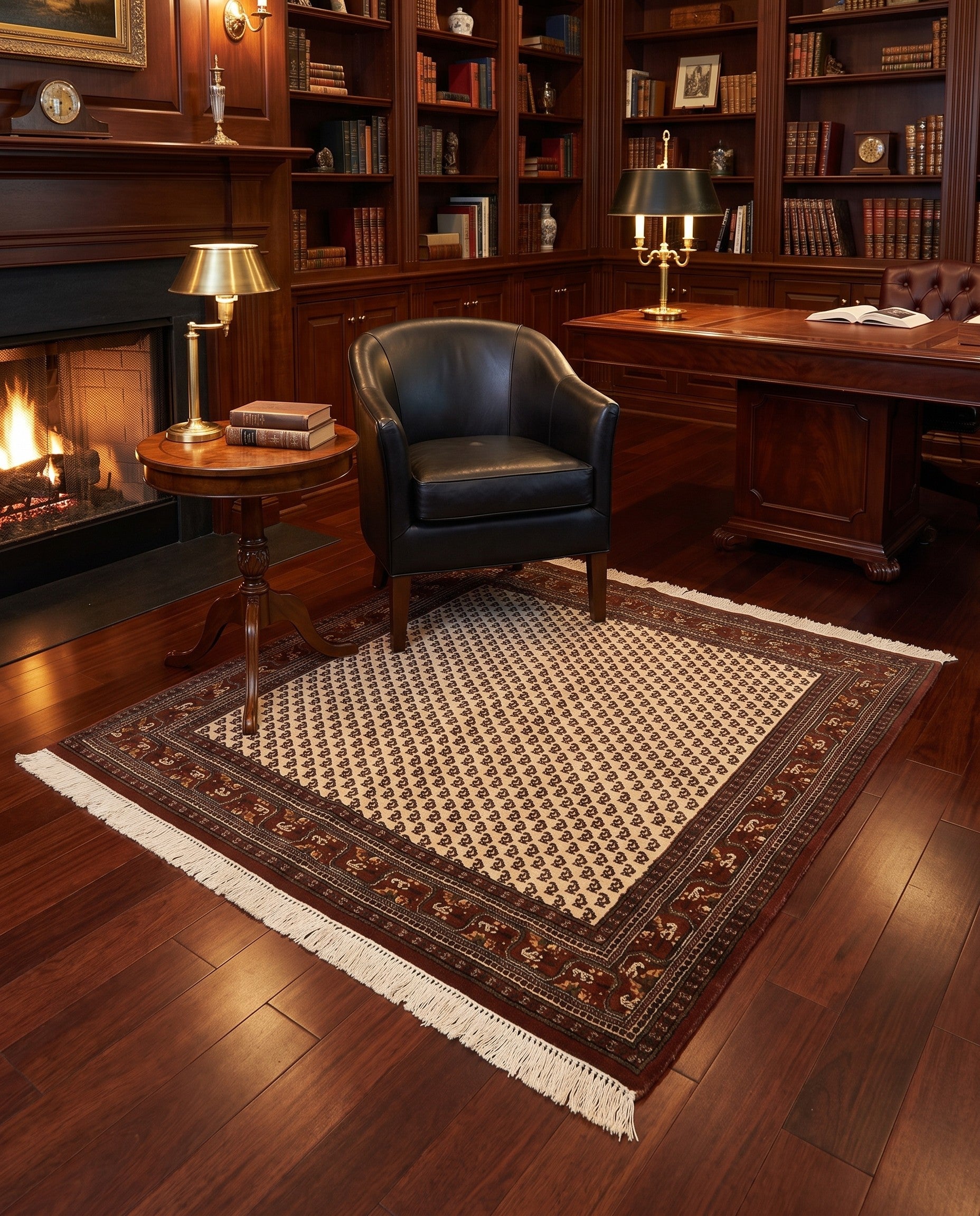 4' 9 x 5' 2 Mir Square Rug