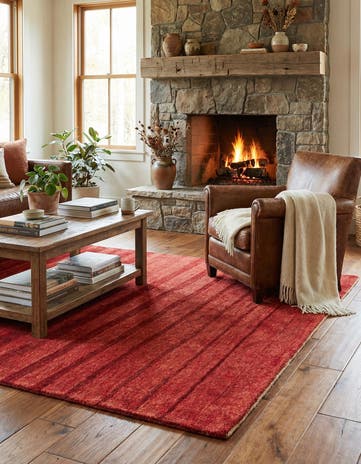 4' 6 x 6' 5 Hand Knotted Kashkuli Gabbeh Oriental Wool Rug
