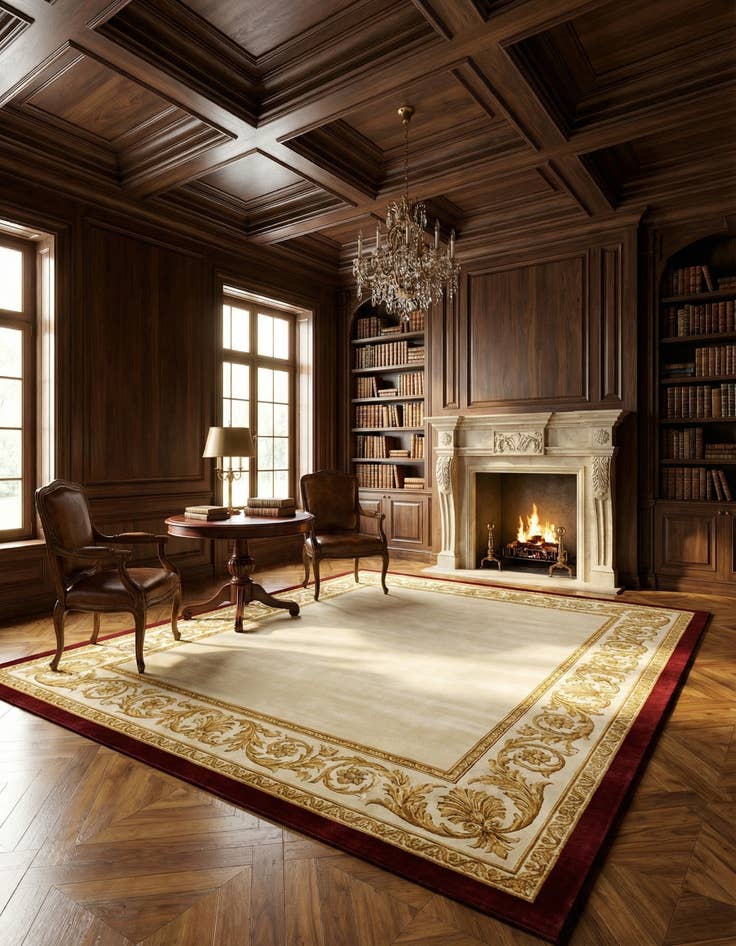 Detail image of  9' 5 x 11' Odegard Rug