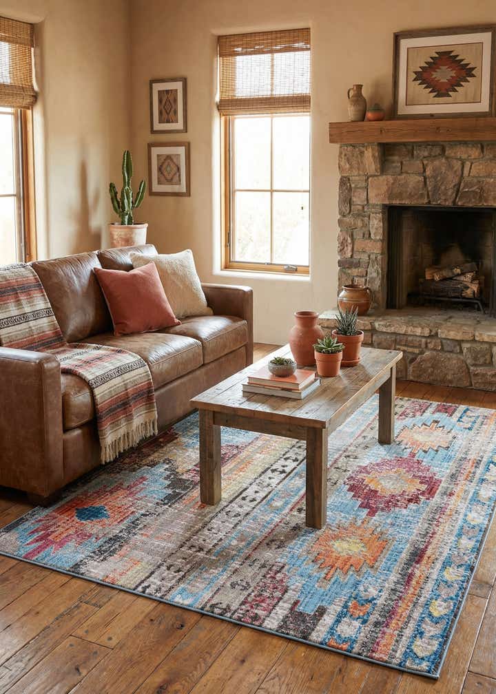 5' 3 x 7' 8 Mesa Rug