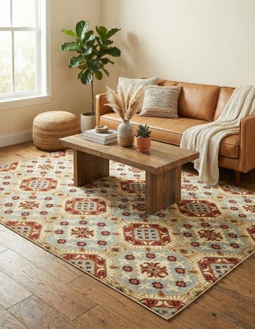 5' 4 x 7' 7 Reproduction Gabbeh Rug