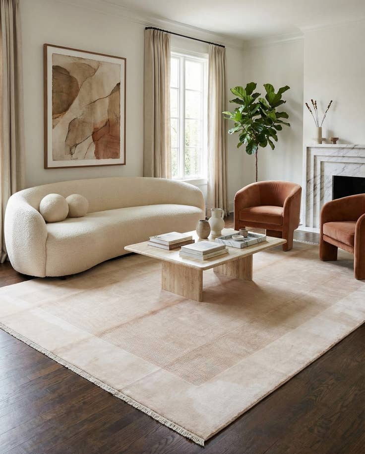 Detail image of 300cm x 400cm Hand Knotted Darya Wool Rug