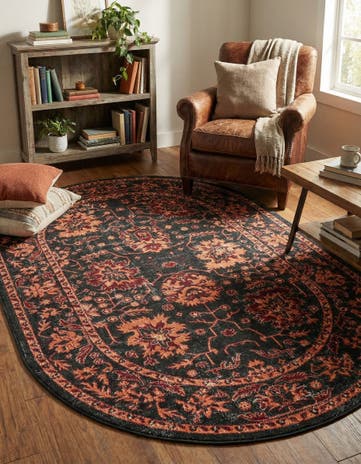5' 3 x 8' Lucerne Oval Rug