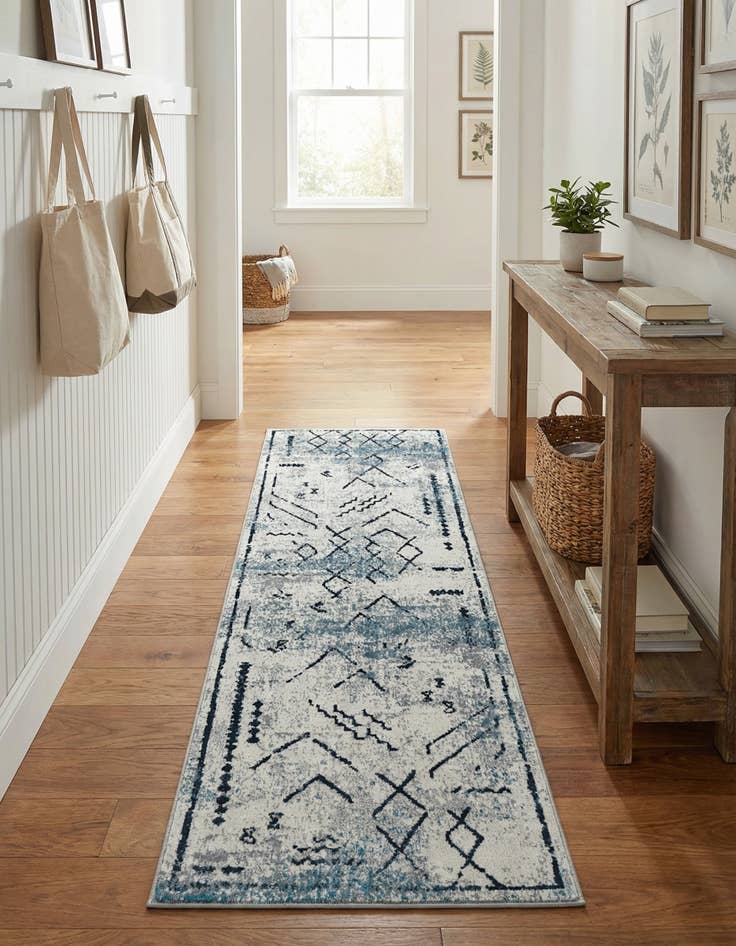 Detail image of 2' x 6' Kamala Washable Runner Rug