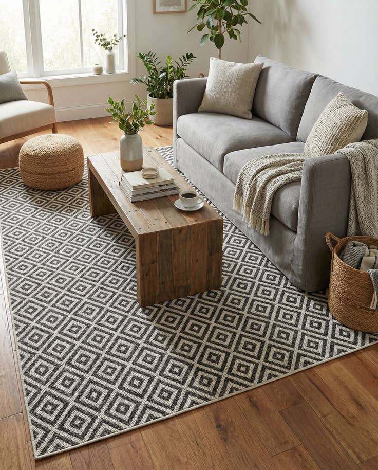 Detail image of 6' x 9' Easy-Clean Jill Zarin Costa Rica Indoor / Outdoor Rug
