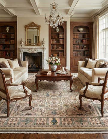 11' 3 x 16' 1 Hand Knotted Tabriz Persian Rug